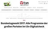 Screenshot http://t3n.de