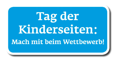 Logo zum Wettbewerb "Tag der Kinderseiten"