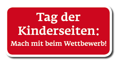 Logo zum Wettbewerb "Tag der Kinderseiten"