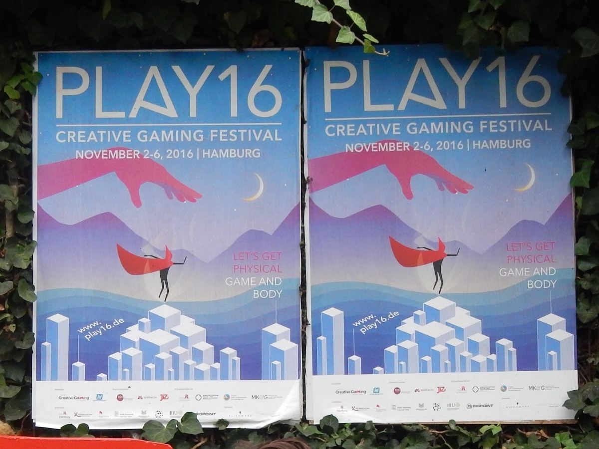 Plakat der PLAY16 (c) Andrea Sievers