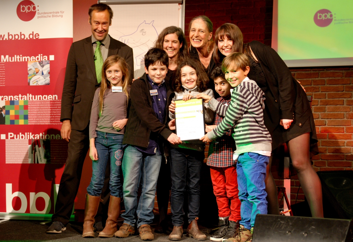„Radiofuechse“ gewinnen Kindermedienpreis 2013, Foto: Gerd Metzner