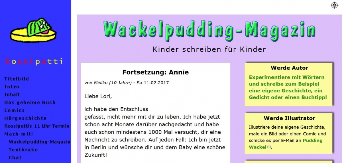 Wackelpudding-Magazin von Rossipotti