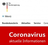Screenshot www.bundesregierung.de Screenshot www.bundesregierung.de