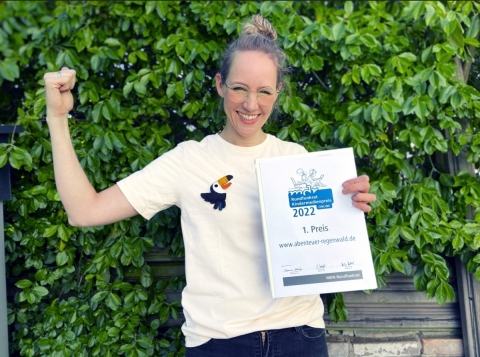 Abenteuer Regenwald gewinnt Kinder-Online-Preis 2022 /  Bild: Abenteuer Regenwald