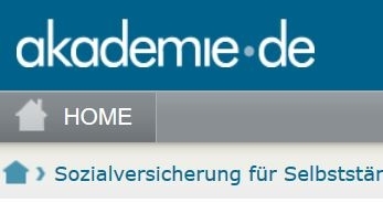 Screenshot https://www.akademie.de
