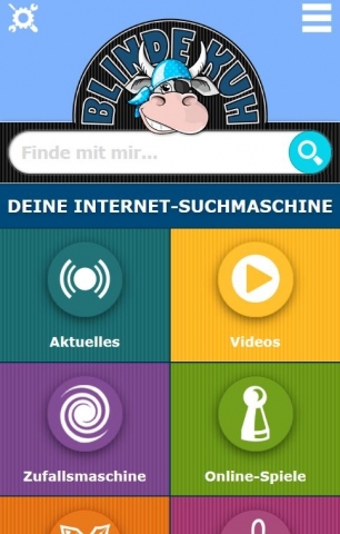Screenshot blindekuh.de