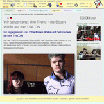 Screenshot http://www.boeser-wolf.schule.de
