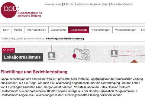 Screenshot www.bpb.de