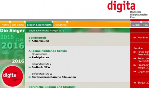 Screenshot www.digita.de