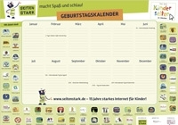 Geburtstagskalender Seitenstark