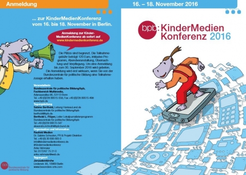 Screenshot www.kindermedienkonferenz.de