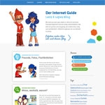 Screenshot www.kindersache.de/internetguide