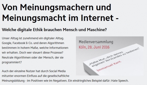 Screenshot www.lfm-nrw.de
