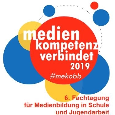 Screenshot Flyer der Fachtagung "Medienkompetenz verbindet 2019."