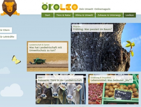 Screenshot www.oekoleo.de