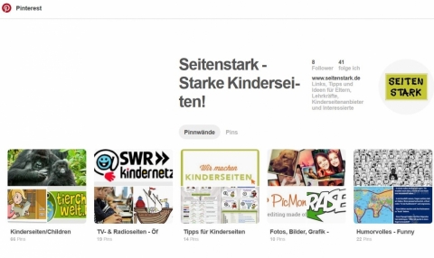 Screenshot www.pinterest.de/seitenstark/