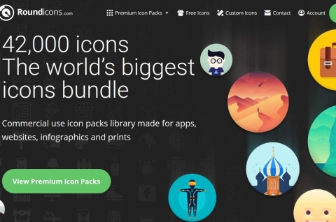 Screenshot roundicon.com