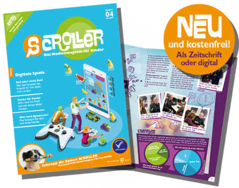 4. Ausgabe vom Medienmagazin Scroller