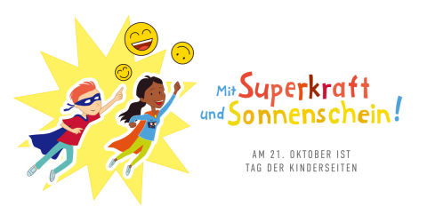 Mottografik 2021 Tag der Kinderseiten